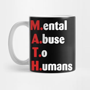 Math Teacher Mug